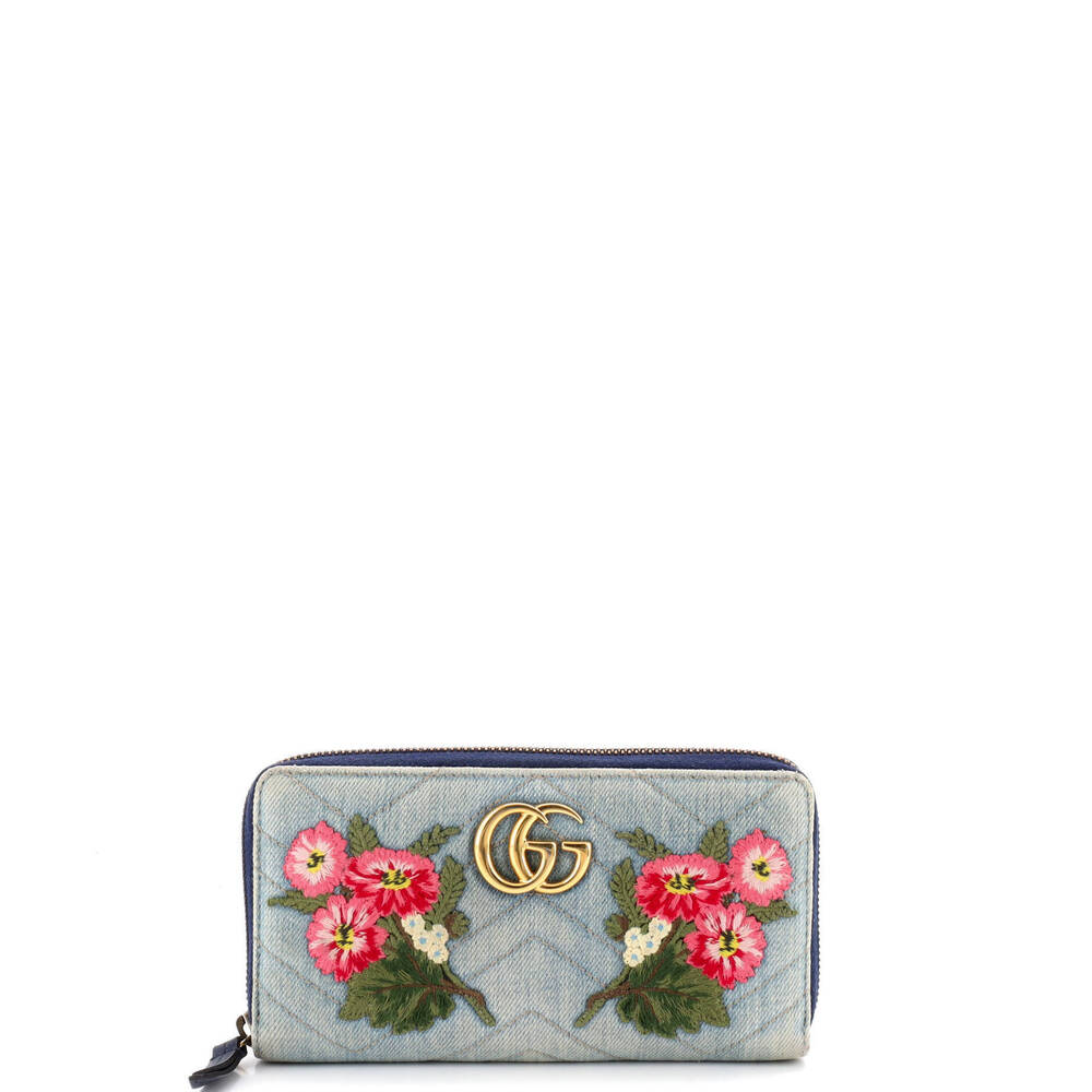 Gucci GG Marmont Zip Around Wallet